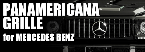 PANAMERICANA GRILLE for Mercedes Benz
