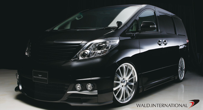 toyota alphard body kit #6