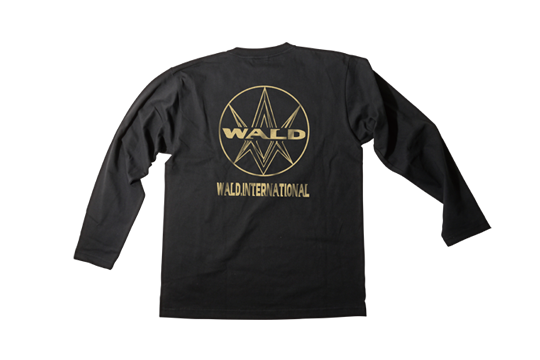 WALD - WEAR - LONG SLEEVE T-SHIRT - CLASSIC EDITION - BLACK