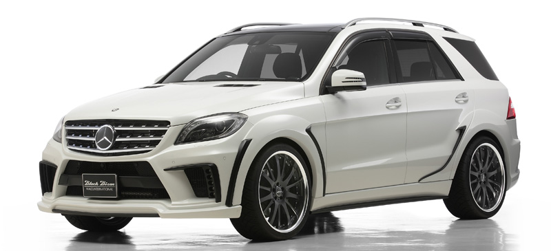 EXTERIOR - MERCEDES BENZ M-CLASS W166 BLACK BISON EDITION