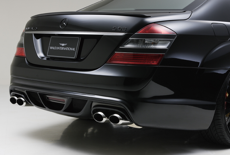 EXTERIOR - MERCEDES BENZ S-CLASS W221 BLACK BISON EDITION