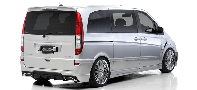 EXTERIOR - MERCEDES BENZ V-CLASS W639 BLACK BISON EDITION