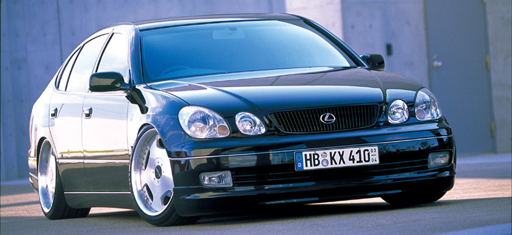 WALD　EXECUTIVE LINE 3点セット　160系アリスト ヴァルド アリスト JZS160⁄161 3点キット FRP製 未塗装 WALD Executive