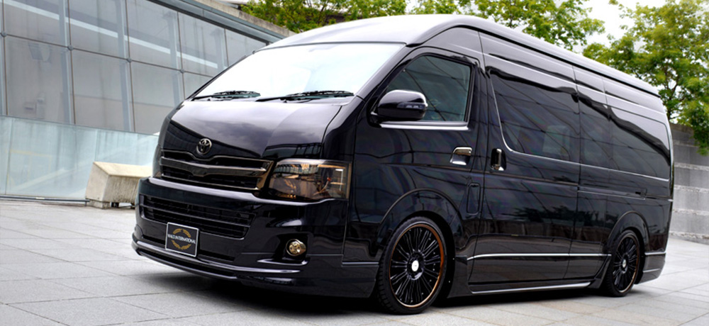 DISM 200系 HIACE SUPER GL D.A.D エアロver. Amazon | パーツ付 未開