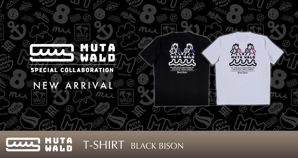 muta x WALD COLLABORATION T-SHIRT