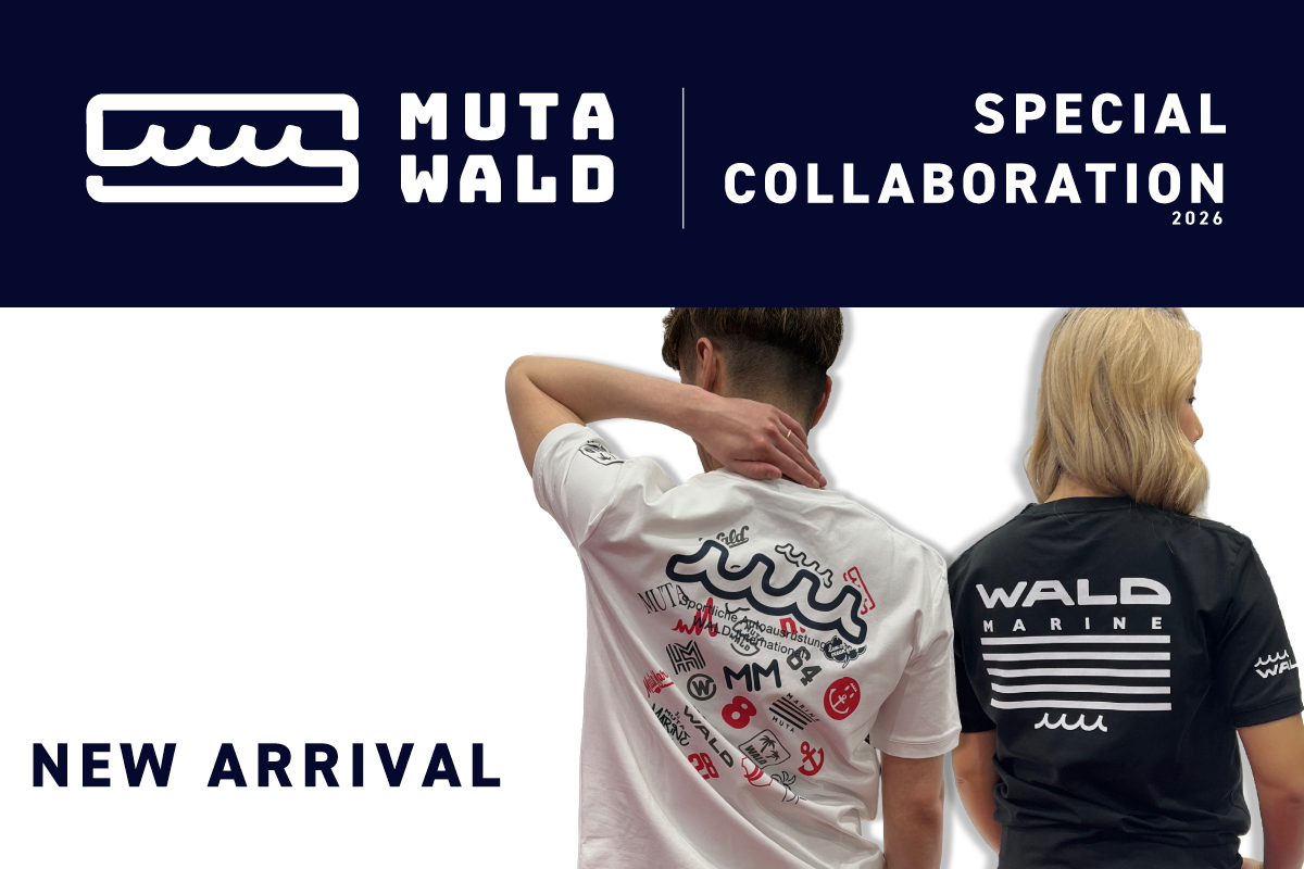 muta x WALD COLLABORATION T-SHIRT 2026 NEW ARRIVAL！