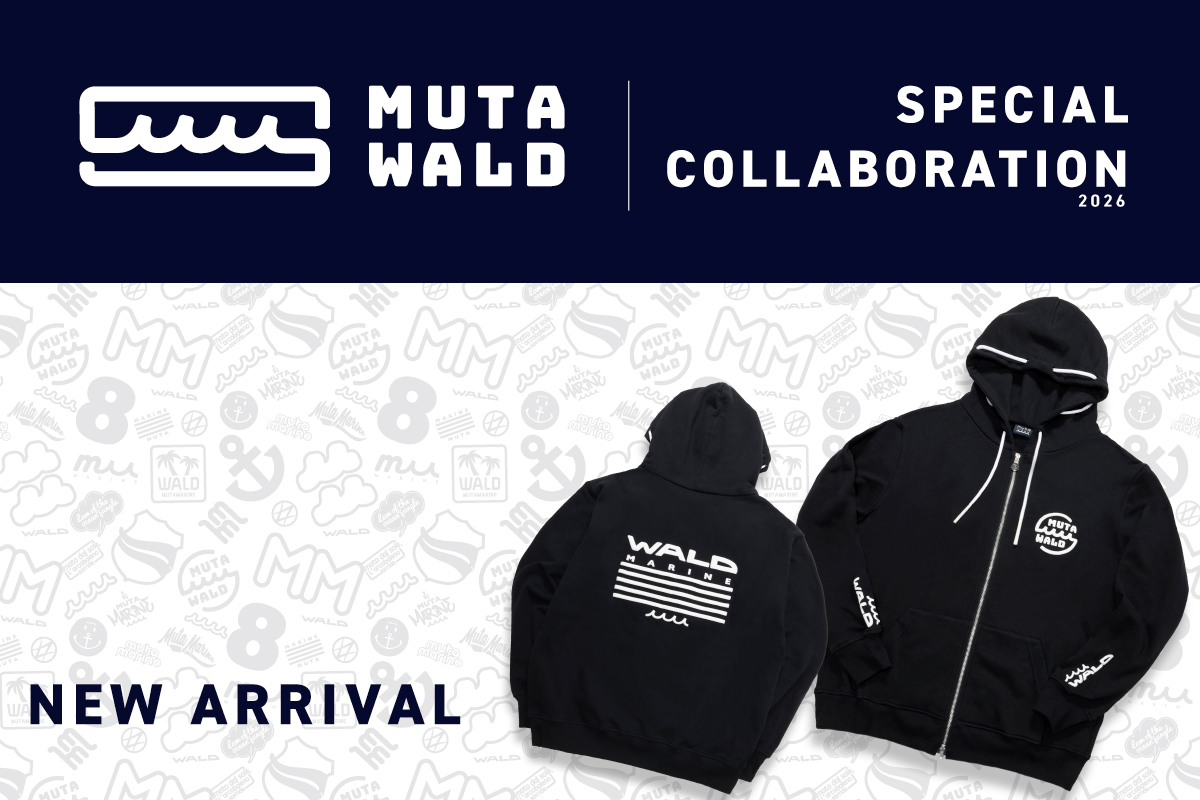 muta x WALD COLLABORATION ZIP PARKA NEW ARRIVAL！